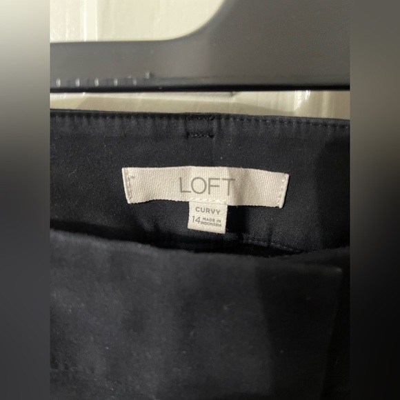 Loft crop straight leg stretch dress pants - Picture 3 of 6